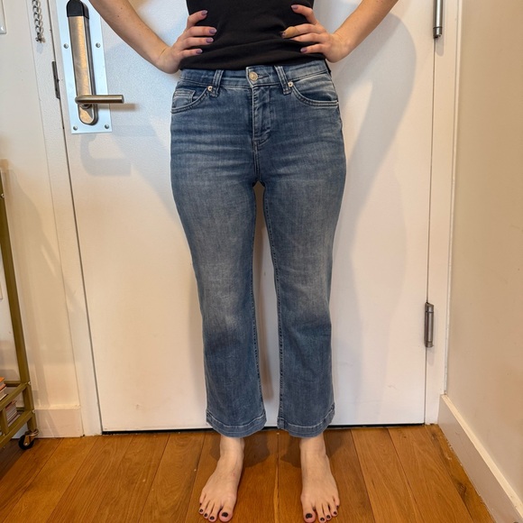 MAC Rich Culotte Jeans - Light Denim, Cropped - Picture 2 of 5